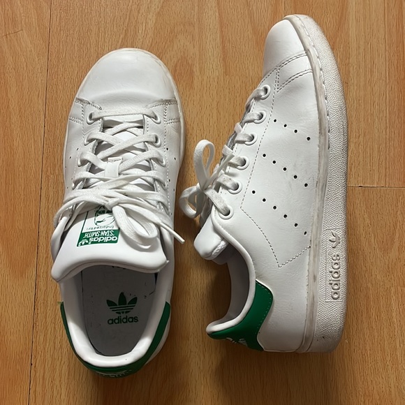 Adidas Stan Smith Sneakers in White/Green - Picture 3 of 4